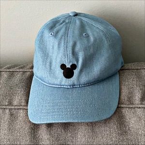 Ladies Disney Denim Ballcap Hat-NWT